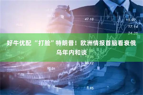 好牛优配 “打脸”特朗普！欧洲情报首脑看衰俄乌年内和谈