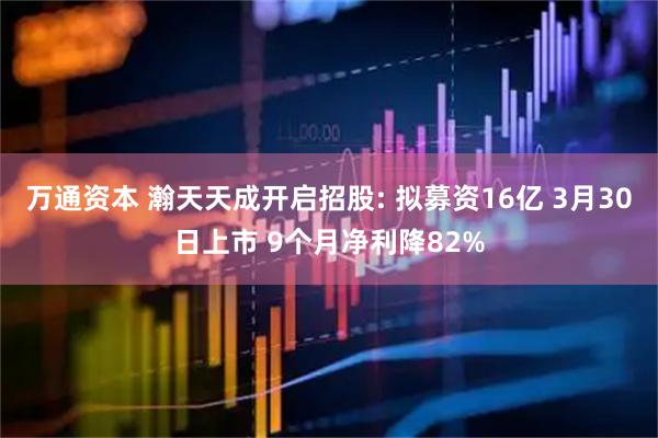 万通资本 瀚天天成开启招股: 拟募资16亿 3月30日上市 9个月净利降82%
