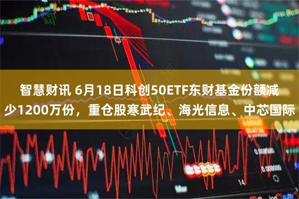 智慧财讯 6月18日科创50ETF东财基金份额减少1200万份，重仓股寒武纪、海光信息、中芯国际